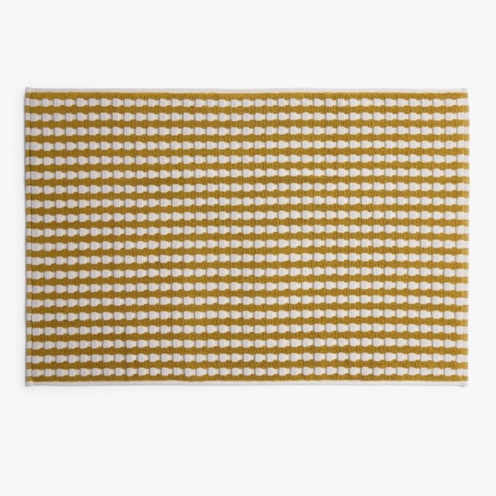 NWT Parachute for Target Terry Check Tub Mat in Absinthe